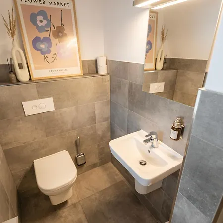Apartmán Hello Holidays Residenz - Pedelec - Penthouse - Sauna - Parkplatz